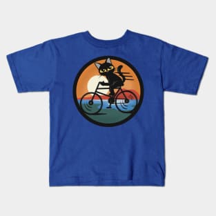 Bike touring Kids T-Shirt